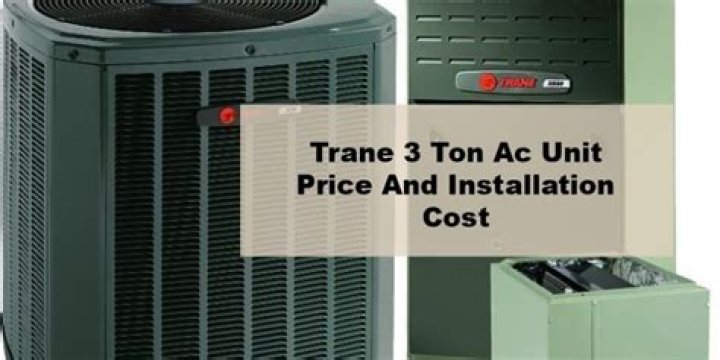 trane 3.5 ton ac unit price