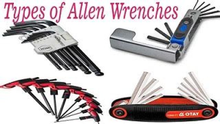 types of allen wrenches