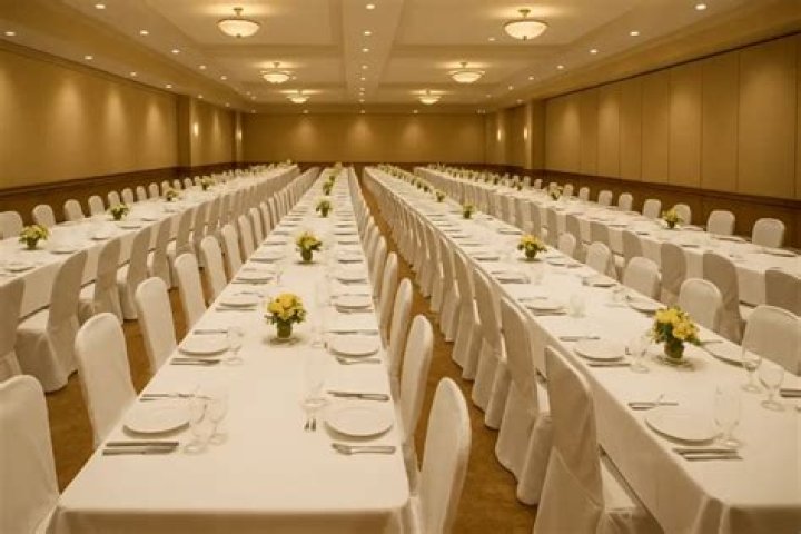 types of banquet setup