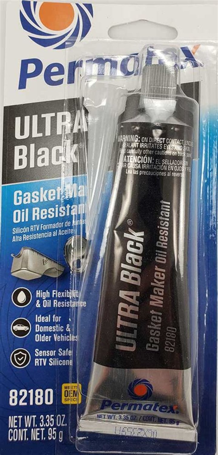 ultra black gasket maker cure time