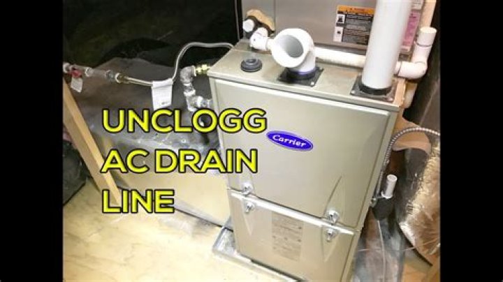 unclog ac drain line cost
