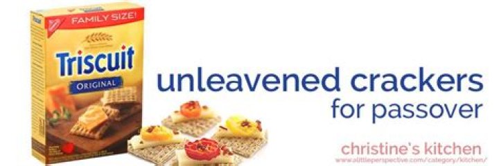 unleavened crackers