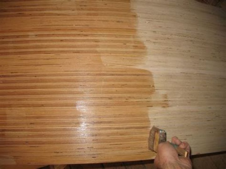 varnishing plywood