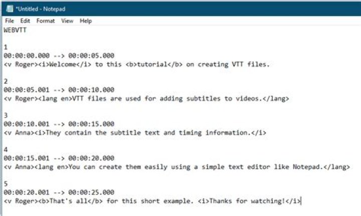 vtt file