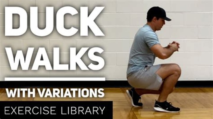 walking like a duck