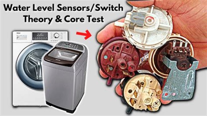 washing machine water level sensor