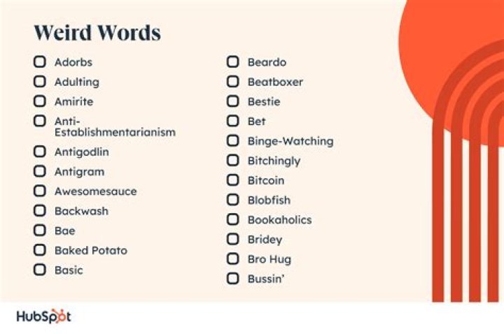 weird verbs