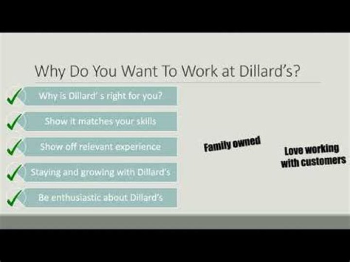 what age does dillards hire