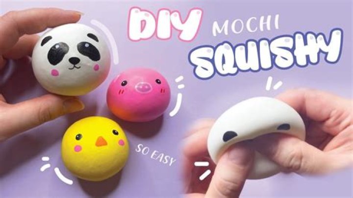 what are mochi squishies made of
