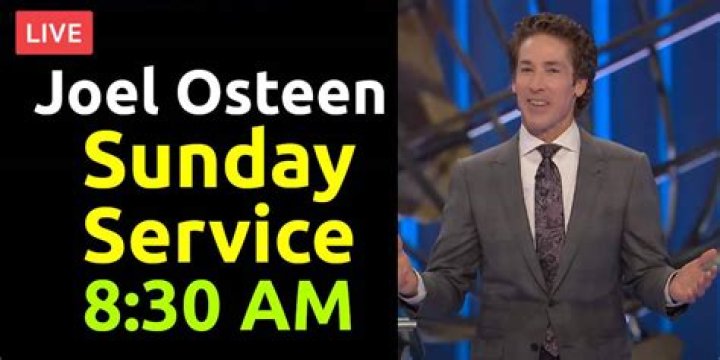 what channel is joel osteen on sunday