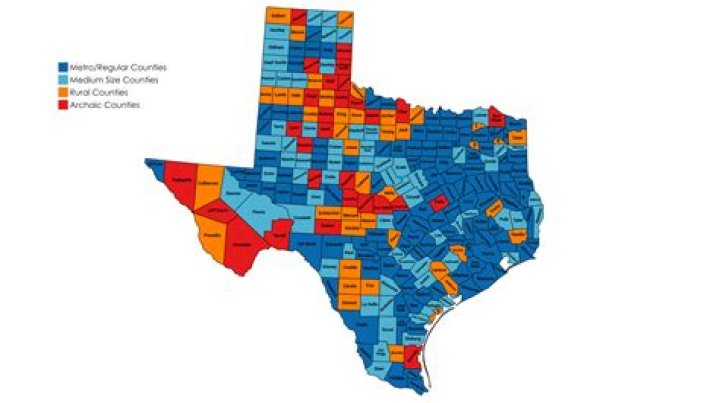 what counties in texas do not require emissions testing