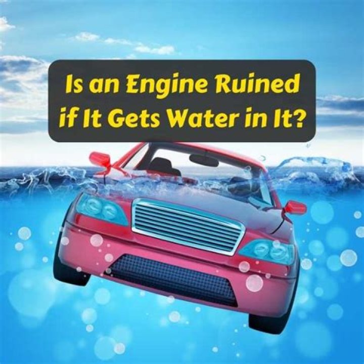 what happens if water gets in your engine