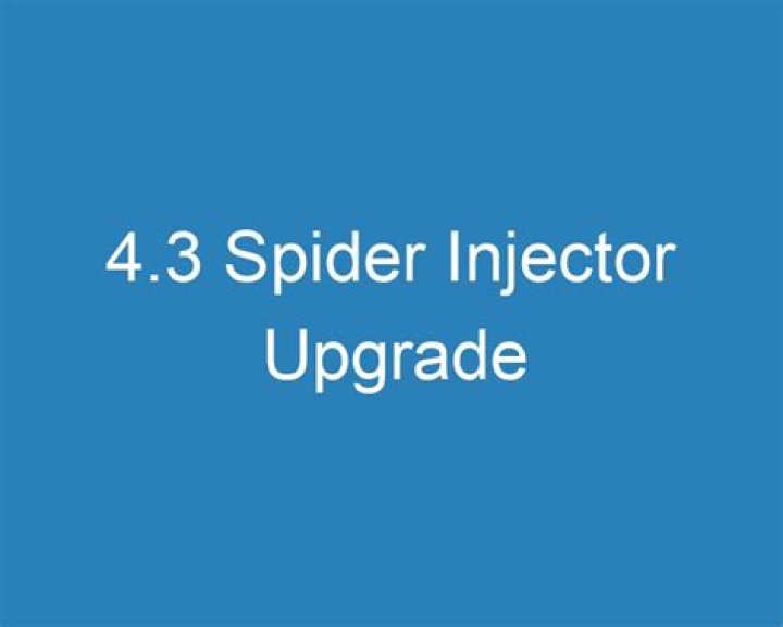 what is a spider injector