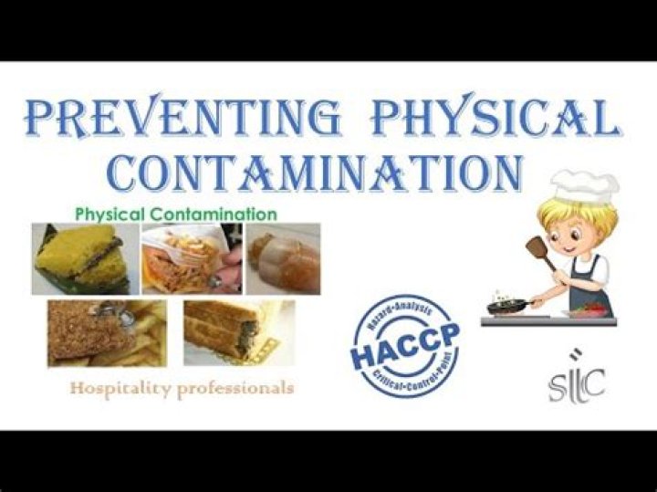 what is an example of a physical contaminant servsafe