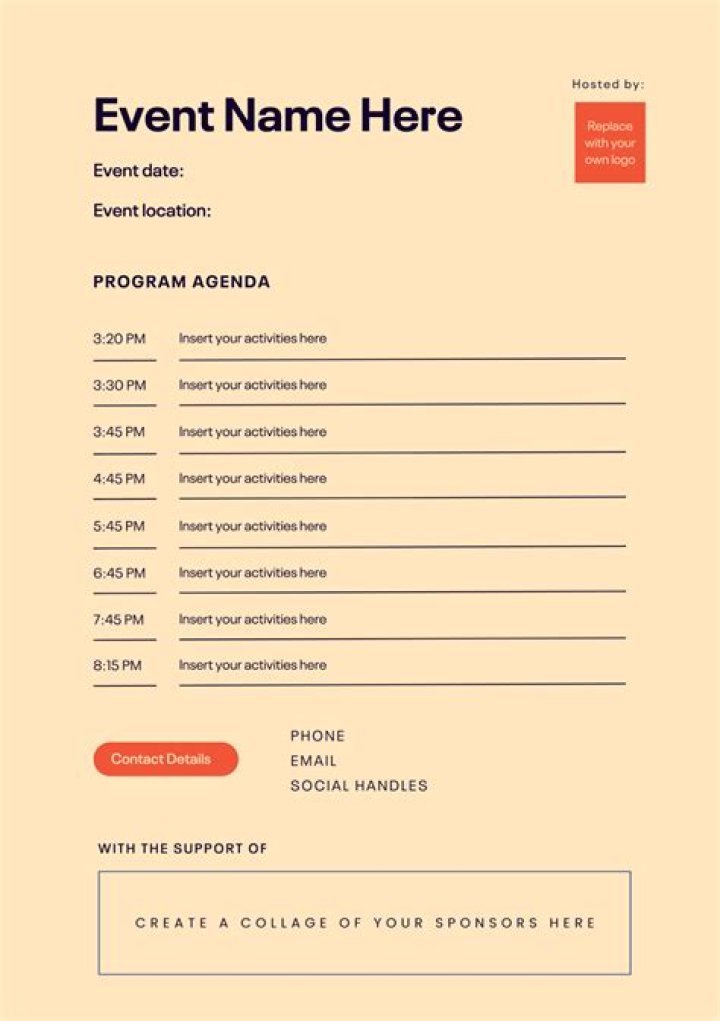 what is an example of a program event