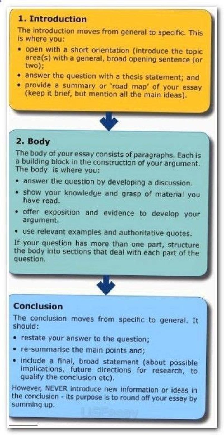 what is introduction body and conclusion