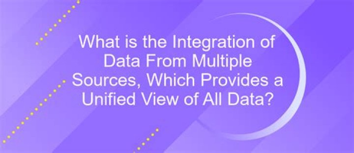 “what is the integration of data from multiple sources