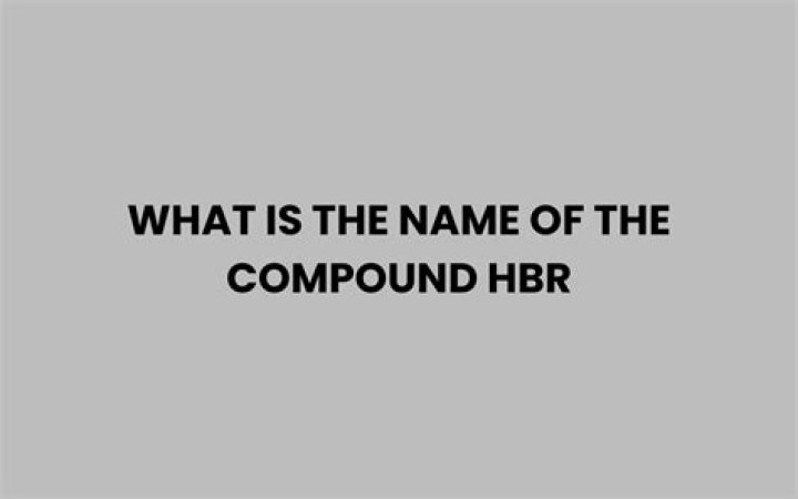 what is the name of hbr