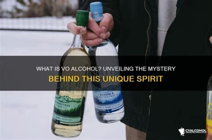 what is vo alcohol
