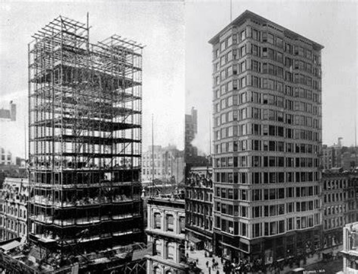 what made it possible to construct skyscrapers in the 1800s
