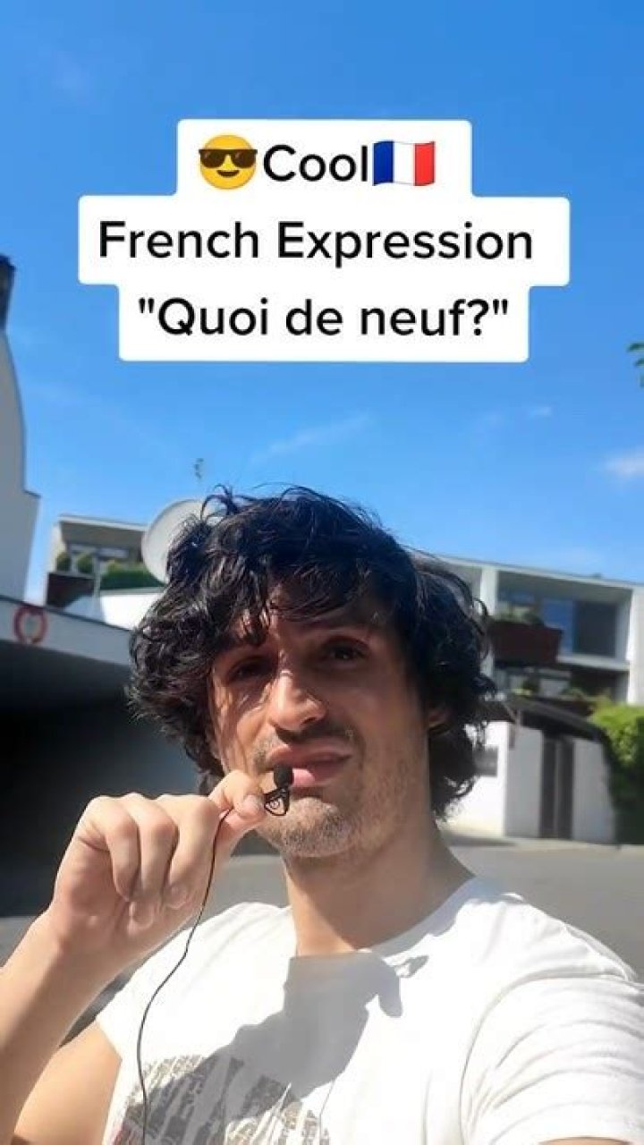 what’s up in french