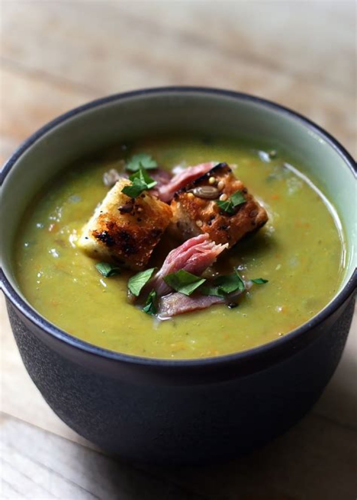 what to serve with split pea soup
