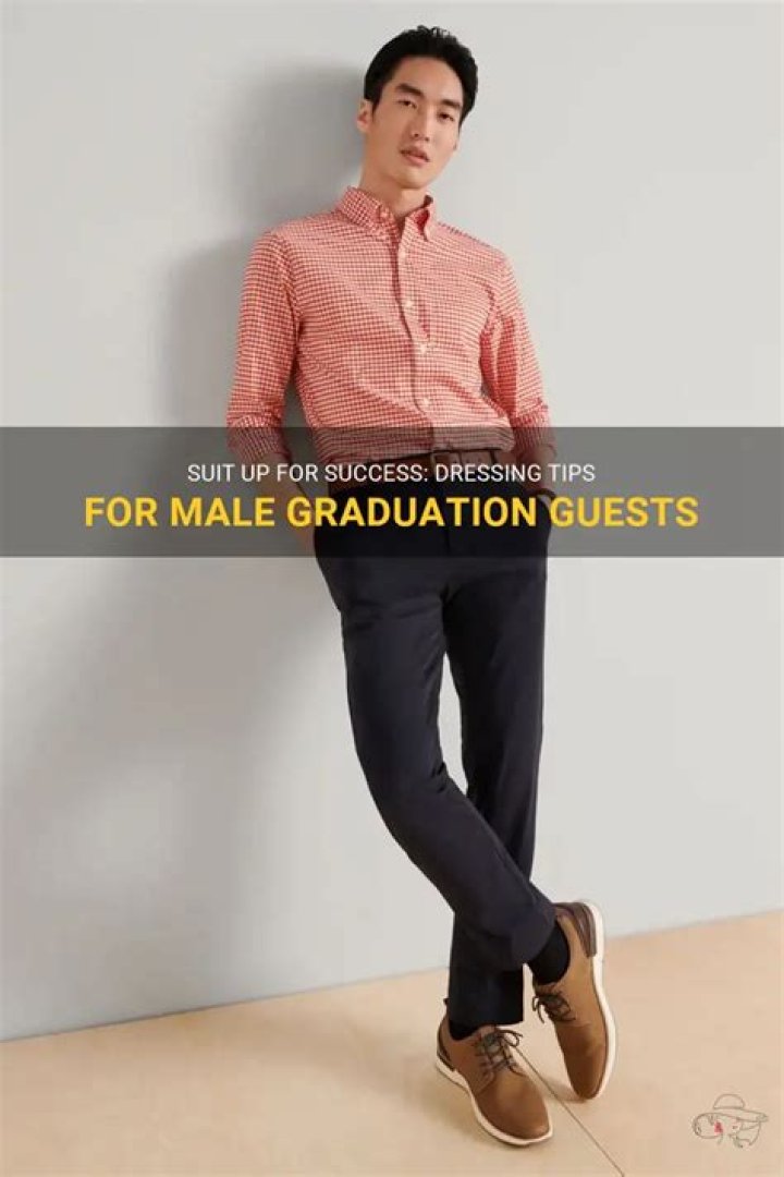 what to wear to a graduation as a guest male