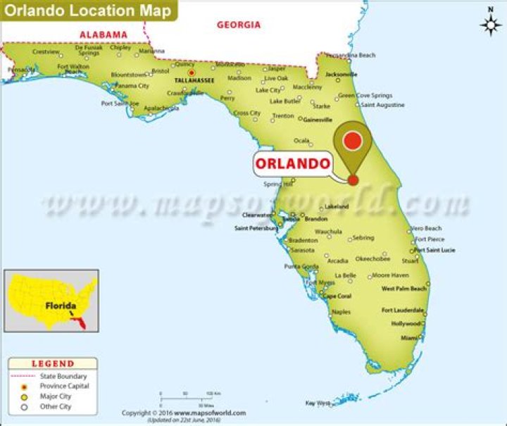 what zone is orlando florida