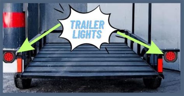 when is a trailer required to have brake lights
