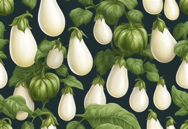 when to pick white eggplant