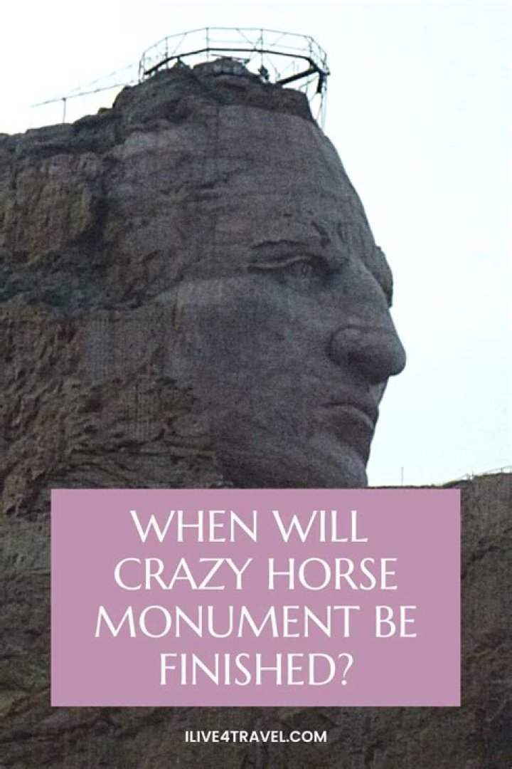 when will crazy horse monument be finished
