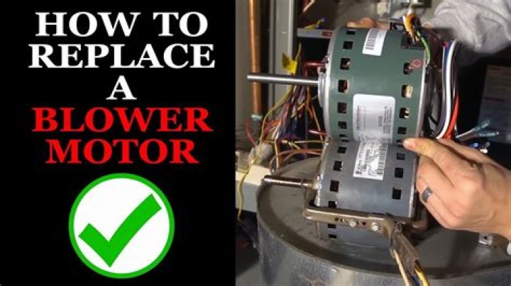 where is the blower motor on a furnace