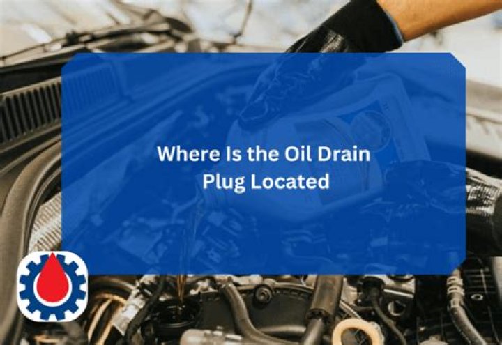 where is the oil drain plug located