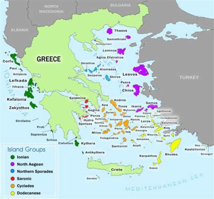 which greek island is furthest south