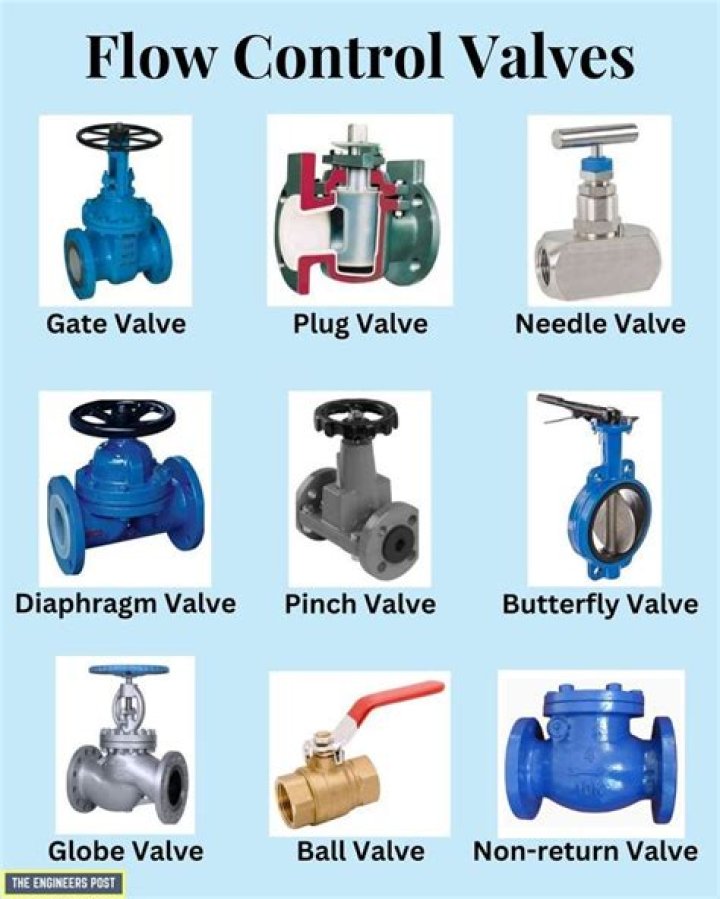 which valve type ensures flow in only one direction