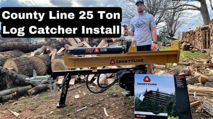 who makes countyline log splitters