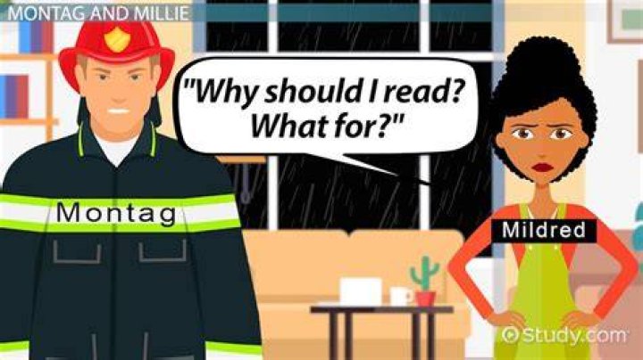 why does mildred need help when montag gets home