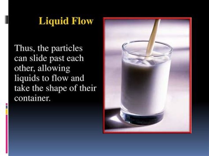 why is a liquid able to flow