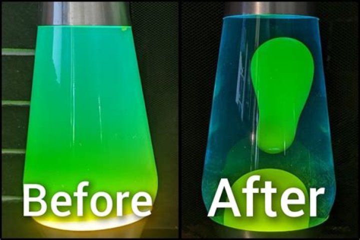 why is my lava lamp clumpy