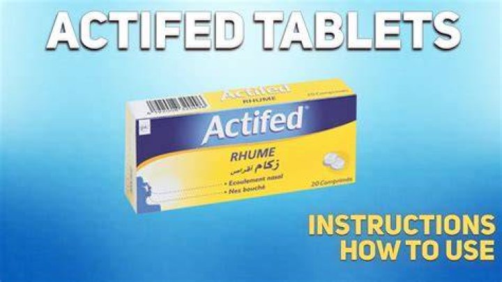 why was actifed discontinued