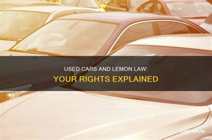 wisconsin lemon laws used cars