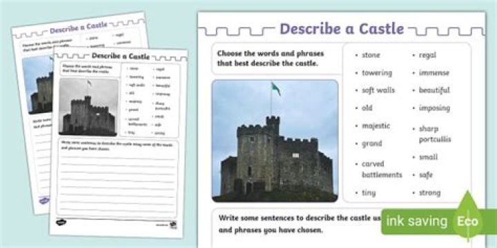 words to describe a castle